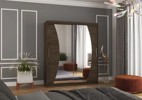 Ντουλάπα Madrigal 180 συρόμενη-Kafe