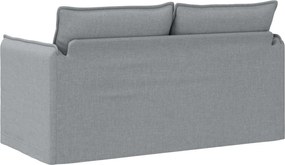 vidaXL Καναπές Ανοιχτό γκρι