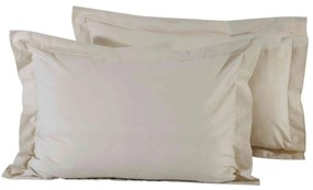 Μαξιλαροθήκες Σετ 2τμχ 1002 Best Colors Beige Das Home 50Χ70 100% Cotton
