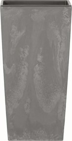Γλάστρα - κασπώ Urbi beton effect γκρι Y55x29,5x29,5εκ.