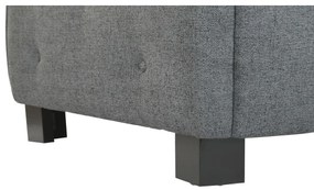 Καναπές Home ESPRIT Σκούρο γκρίζο Σύγχρονη 231 x 170 x 82 cm