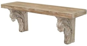 Ράφι Τοίχου Alcott B4412 110x29x40cm Natural