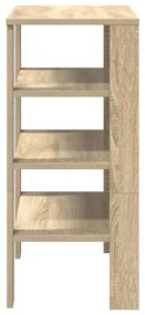 Ράφι παπουτσιών vidaXL Sonoma Oak 61x32x70 cm Κατασκευασμένο ξύλο