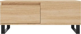 vidaXL Τραπεζάκι Σαλονιού Sonoma Δρυς 90x50x36,5 εκ. Επεξεργασμ. Ξύλο