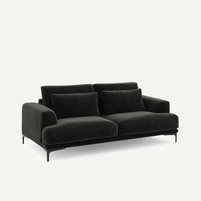 Καναπές 3 θέσεων από βελούδο chenille, Marsile