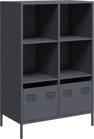 vidaXL Ντουλάπι Ανθρακί 68x39x103,5 εκ. από Χάλυβα