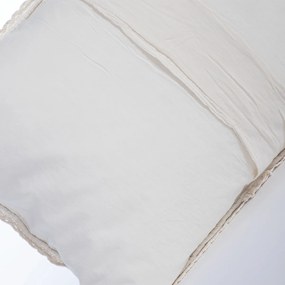 Ζεύγος Μαξιλαροθήκες Καπιτονέ (52x72) Nef-Nef Homeware Serenity Bruno Ecru