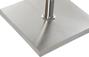 Βάση ομπρέλας DKD Home Decor Ασημί Ανοξείδωτο ατσάλι (45 x 45 x 35 cm)