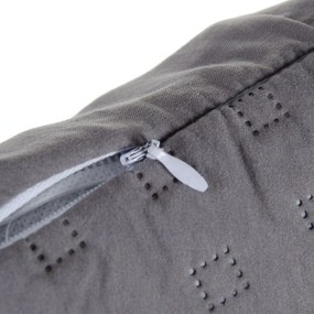 Μαξιλάρι Γκρι 60 x 60 cm Τετράγωνο