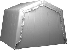 vidaXL Τέντα Αποθήκευσης Γκρι 300 x 300 εκ. Ατσάλινη