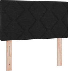 vidaXL Κεφαλάρι Μαύρο 80 cm ύφασμα