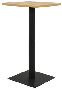 vidaXL Τραπέζι Bistro Χρώμα Δρυός 60 x 60 x 107 εκ.