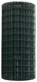 vidaXL Euro Φράχτης Πράσινος 0.4x50 μ Χάλυβας