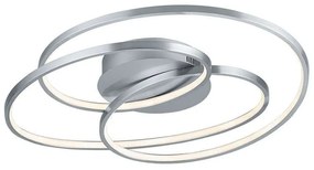 Φωτιστικό Οροφής - Πλαφονιέρα Led Gale 673916007 60x43cm Nickel Trio Lighting Metal