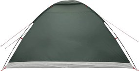 vidaXL Σκηνή Camping 6 ατόμων Στρατιωτικό Πράσινο