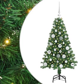vidaXL Τεχνητό Χριστουγεννιάτικο Δέντρο με 150 LED Πράσινο 120 cm