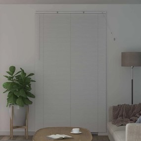 vidaXL Βενετσιάνικη Σκίαση Λευκός 213 x 150 εκ 25 mm PVC