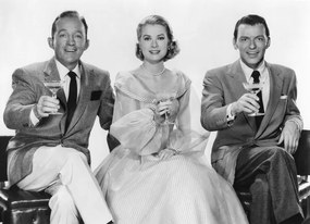 Φωτογραφία Bing Crosby, Grace Kelly And Frank Sinatra.