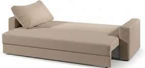 Καναπές Kleio Τριθέσιος-215φ 80β εκ.-Μπεζ