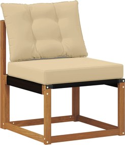 vidaXL Εξωτερικός μεσαίος καναπές