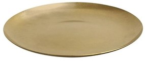 Πιάτο Ρηχό Στρογγυλό FEV213 Snow Gold SS 18/10 23x23x1,5cm Espiel Stainless Steel