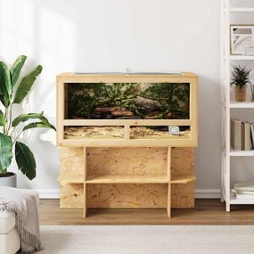 vidaXL Terrarium Καφέ 100 x 50 x 50 cm OSB