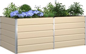 vidaXL Γλάστρα Ελεφαντόδοντο 195 x 100 x 75 εκ Επικαλυμμένος Χάλυβας