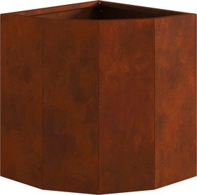 vidaXL Γωνιακό Ροδόδεντρο Σκ rusty 30 x 30 x 35 εκ