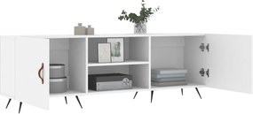 vidaXL Έπιπλο Τηλεόρασης Λευκό 150x30x50 εκ. από Επεξεργασμένο Ξύλο