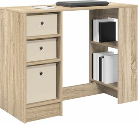 vidaXL Γραφείο Δρύς Sonoma 100 x 40 x 75 cm Επεξεργασμένο Ξύλο