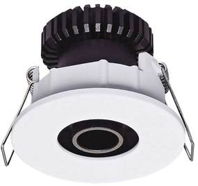 Σποτ Χωνευτό VK/04340/W/C Φ6,8cm Led 135Lm 3W 4000K White VKLed Στρόγγυλο