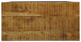 vidaXL Βιβλιοθήκη Καφέ 70 x 35 x 110 εκ. Μασίφ ξύλο μάνγκο