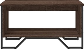 vidaXL Τραπεζάκι Σαλονιού Καφέ Δρυς 75x51x40 εκ. Επεξεργασμ. Ξύλο