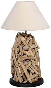Φωτιστικό Επιτραπέζιο Kinoz 958-125-001 25x74cm E27 60W Natural-Beige