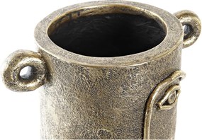 Βάζο DKD Home Decor Πρόσωπο Χρυσό Σύγχρονη (29 x 19,5 x 36 cm)