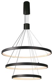 Κρεμαστό Φωτιστικό Οροφής LED 46W 230V 4900lm IP20 Dimmable Θερμό Λευκό Μαύρο 15345 VTAC-15345-Μαύρο 15345