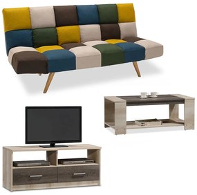Intrahome Φοιτητικό πακέτο επίπλων σαλονιού Lounge 3 Intrahome σετ 3 τμχ | SKU: INTRAPA-311111842