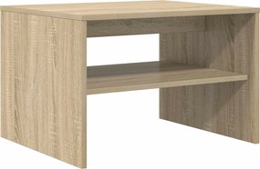 vidaXL Τραπεζάκι σαλονιού Δρύς Sonoma 60 x 50 x 40 εκ