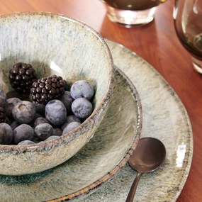 Σετ 4 μπολ από stoneware με αντιδραστική εφυάλωση, DÉNIA