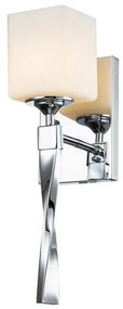 Απλίκα Φωτιστικό Μπάνιου  1xG9  IP44 Marette Elstead Lighting KL-MARETTE1-PC Χρώμιο
