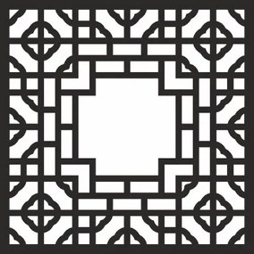 Intra απο ξύλο plywood 3mm-4mm πάχος - Γεωμετρικό σχέδιο τετράγωνο διάνυσμα Δίασταση 30x30 cm Intraeaxys-e1g2pxol