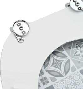 vidaXL Λεκάνη Γκρι 44 x 38 εκ. Πίνακας MDF