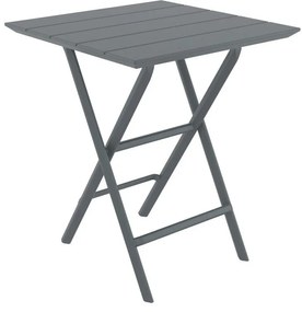 HELEN DARK GREY 60Χ60X74εκ. ΤΡΑΠΕΖΙ ΠΤΥΣ/ΝΟ ΠΟΛ/ΝΙΟΥ