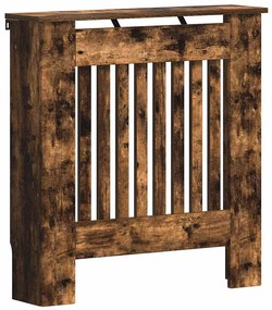vidaXL Καπάκι Καλοριφέρ Καπνιστό Δρύς 78 x 19 x 81,5 cm