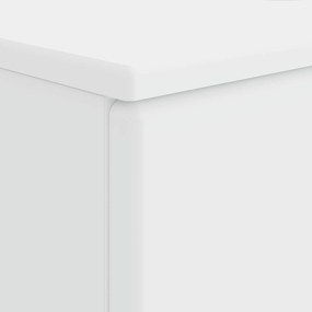 vidaXL Ντουλάπα Νιπτήρα Mπάνιου BREDA Λευκό 82 x 41 x 59 εκ