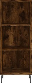 vidaXL Ντουλάπι Καπνιστή δρυς 34,5x34x180 εκ. από Επεξεργασμένο Ξύλο