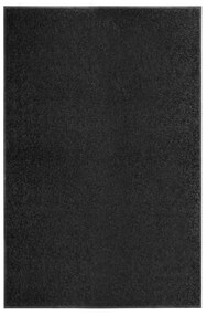 Πατάκι Εισόδου Πλενόμενο Μαύρο 120 x 180 εκ.