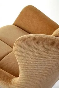 BYRON leisure chair, mustard