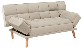 Καναπές Κρεβάτι JAY Μπεζ Ύφασμα 179x90x87cm