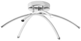 Φωτιστικό Οροφής - Πλαφονιέρα Ledbanana 119FRS1555 57x57x20cm Led 28W 3000K Chrome Opviq